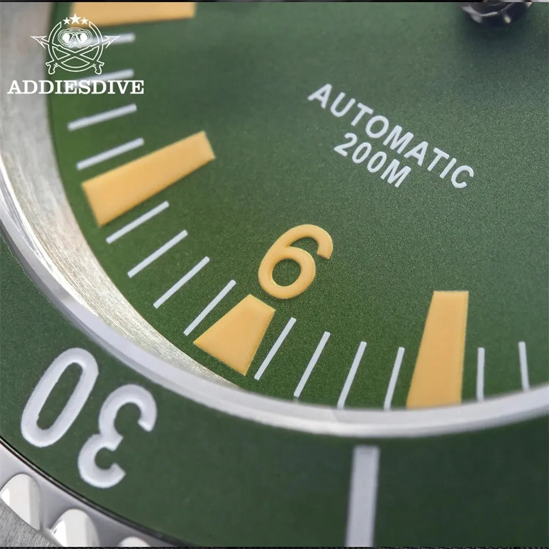 relogio-addiesdive-automático-prata-green-mariner