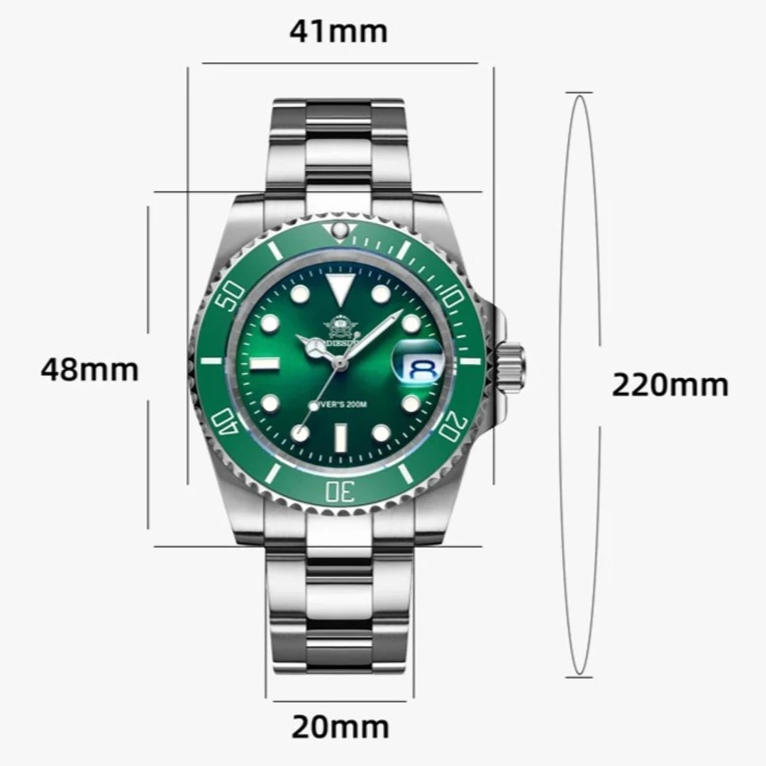 relogio-addiesdive-aço-royal-guard-all-green