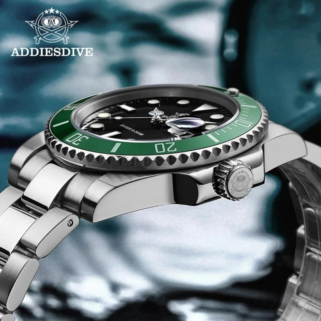 relogio-addiesdive-mergulho-quartzo-royal-guard-green