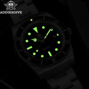 Relógio Masculino Addiesdive Quartzo Deepwave Gold