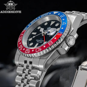 relógio-masculino-addiesdive-prateado-gmt-quartzo-trailblazer-red